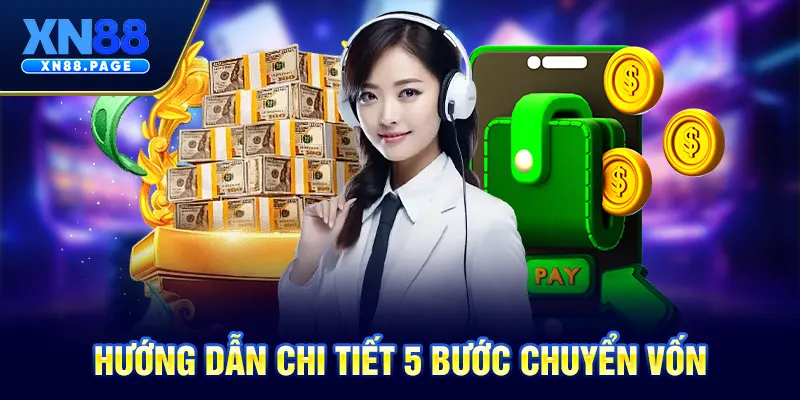 Hướng dẫn chi tiết 5 bước chuyển vốn Hướng dẫn chi tiết 5 bước chuyển vốn