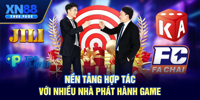 Nền tảng ký kết với nhiều nhà phát hành game