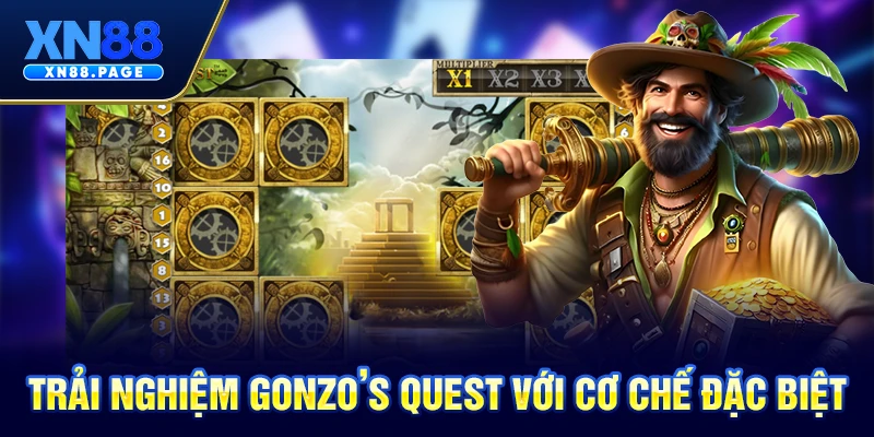 Trải nghiệm Gonzo’s Quest với cơ chế đặc biệt Trải nghiệm Gonzo’s Quest với cơ chế đặc biệt